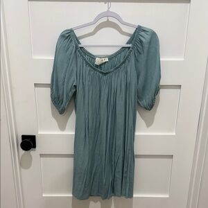 Elegant Blue Women's Dress